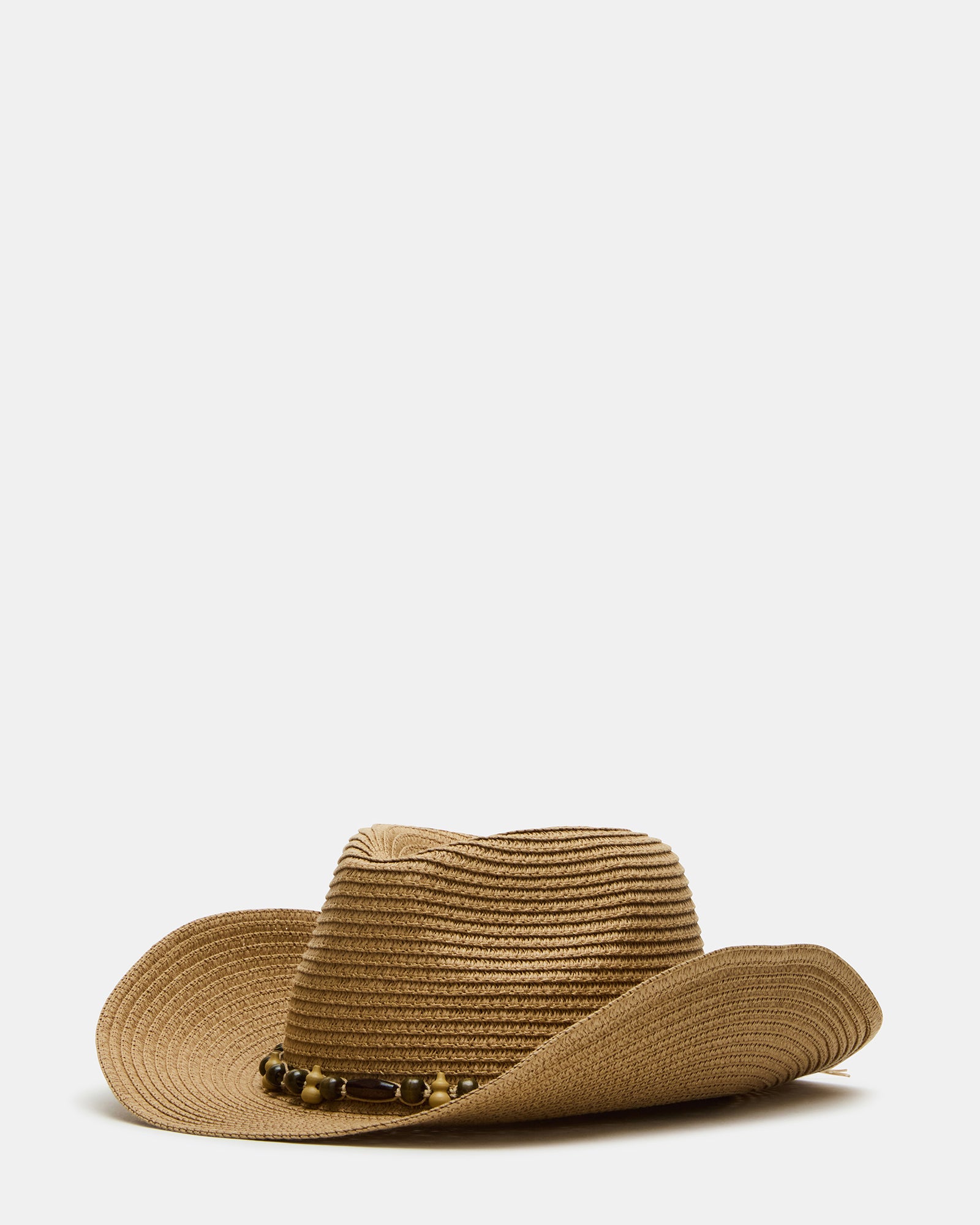 BEADED TRIM WESTERN HAT TAN、mySite、gtrtttuynbv