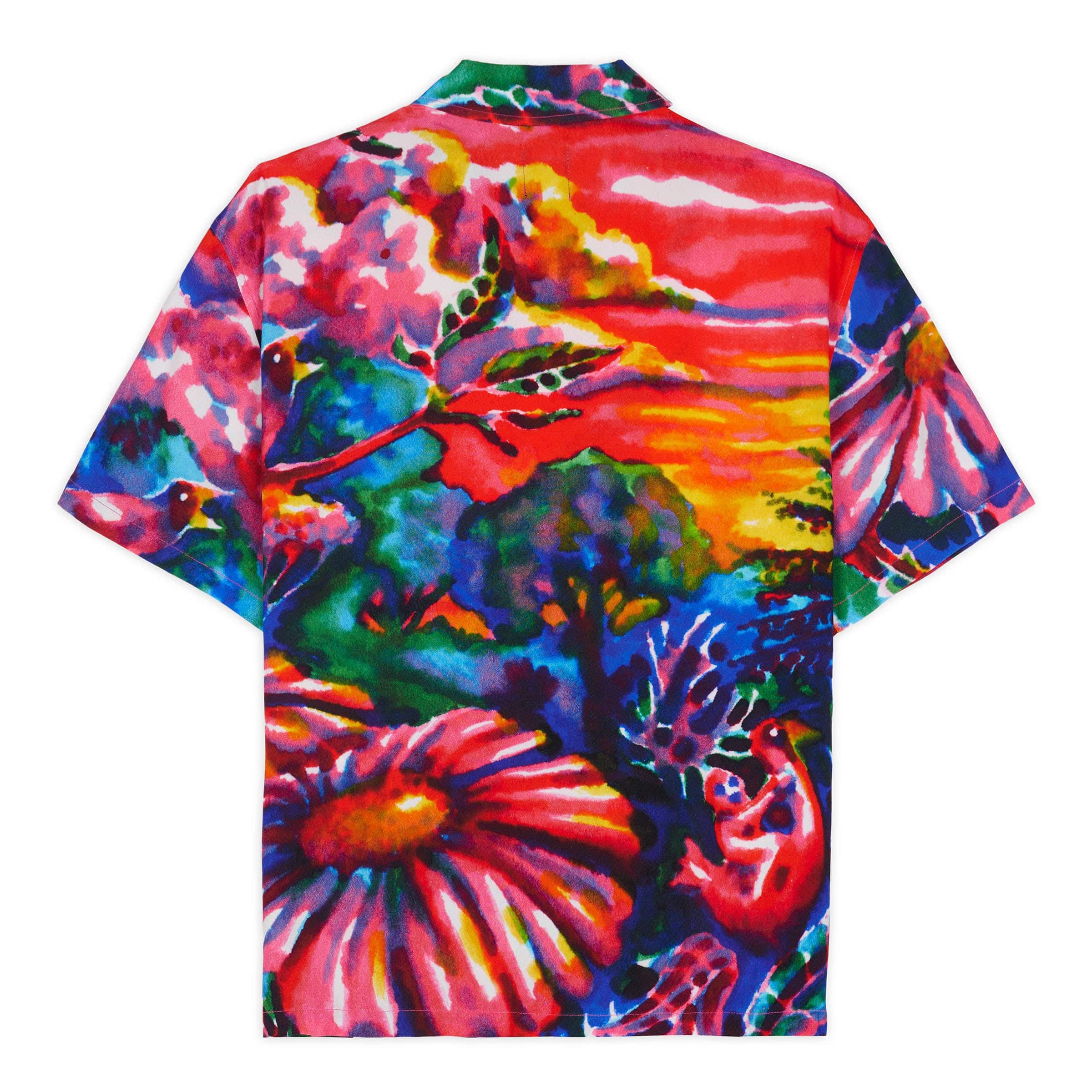 FORGOTTEN FOREST SLEEVE BUTTON UP SHIRT、mySite、zt4zffjzw