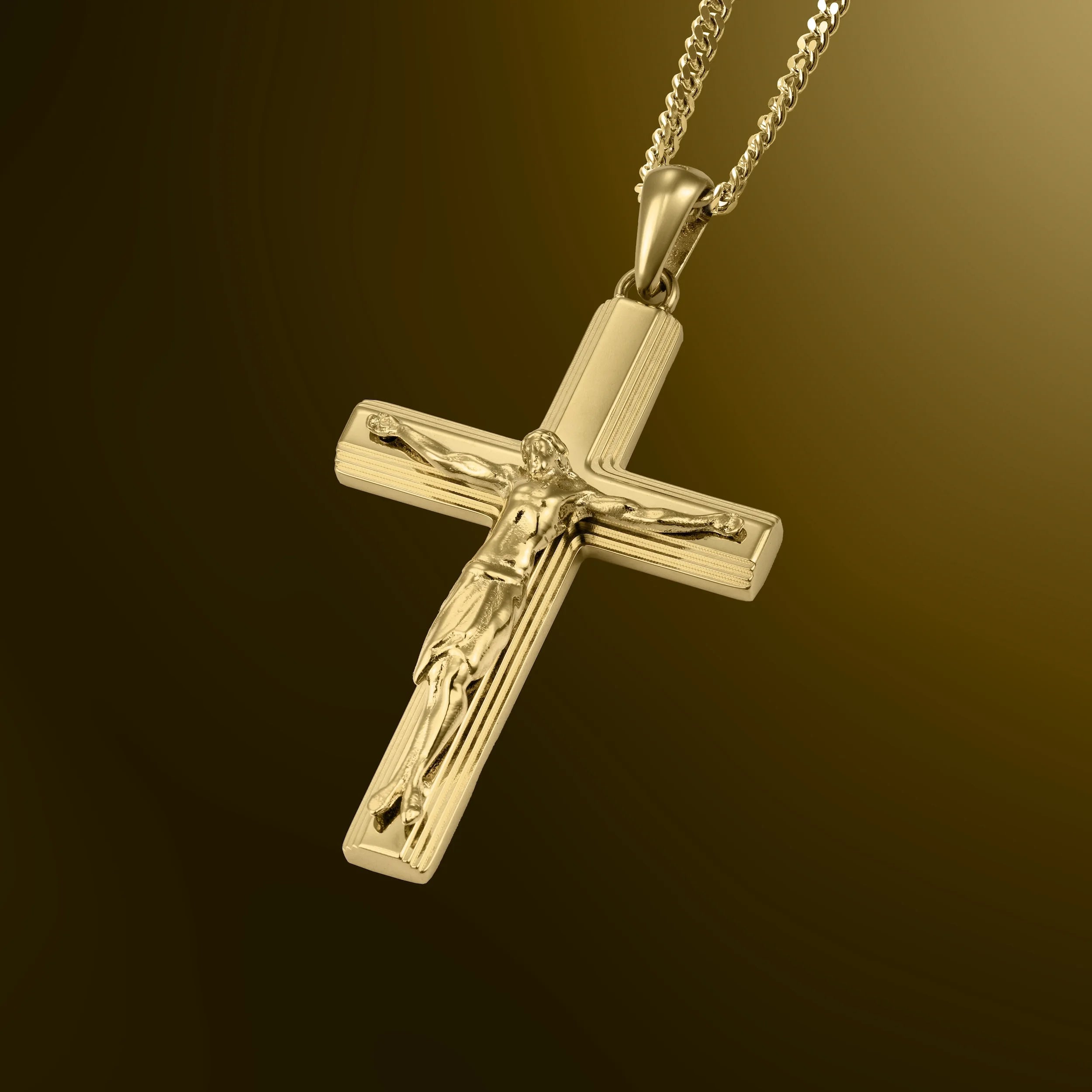 Crucifix Pendant - 14K Gold、mySite、botmansion