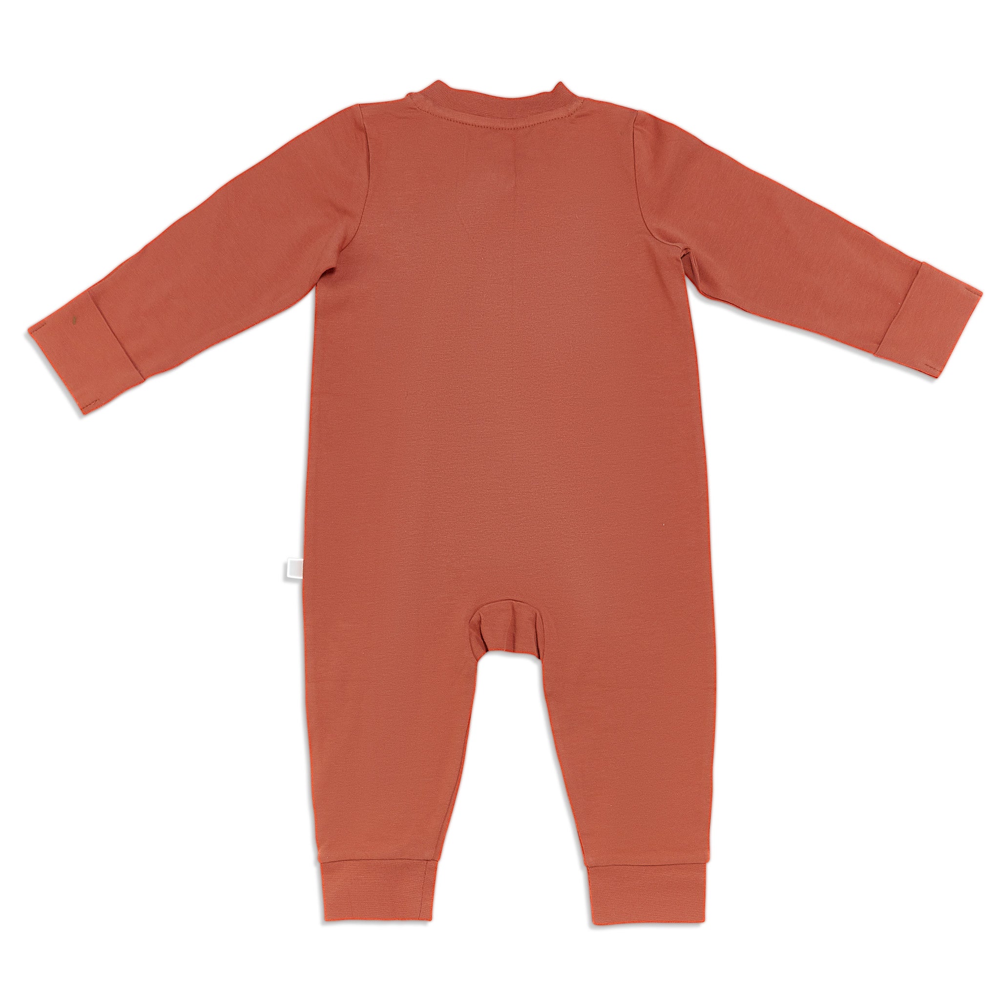 RETIRED - Organic Long Sleeve Zippered Bunsie - Paprika、mySite、g9winljtr
