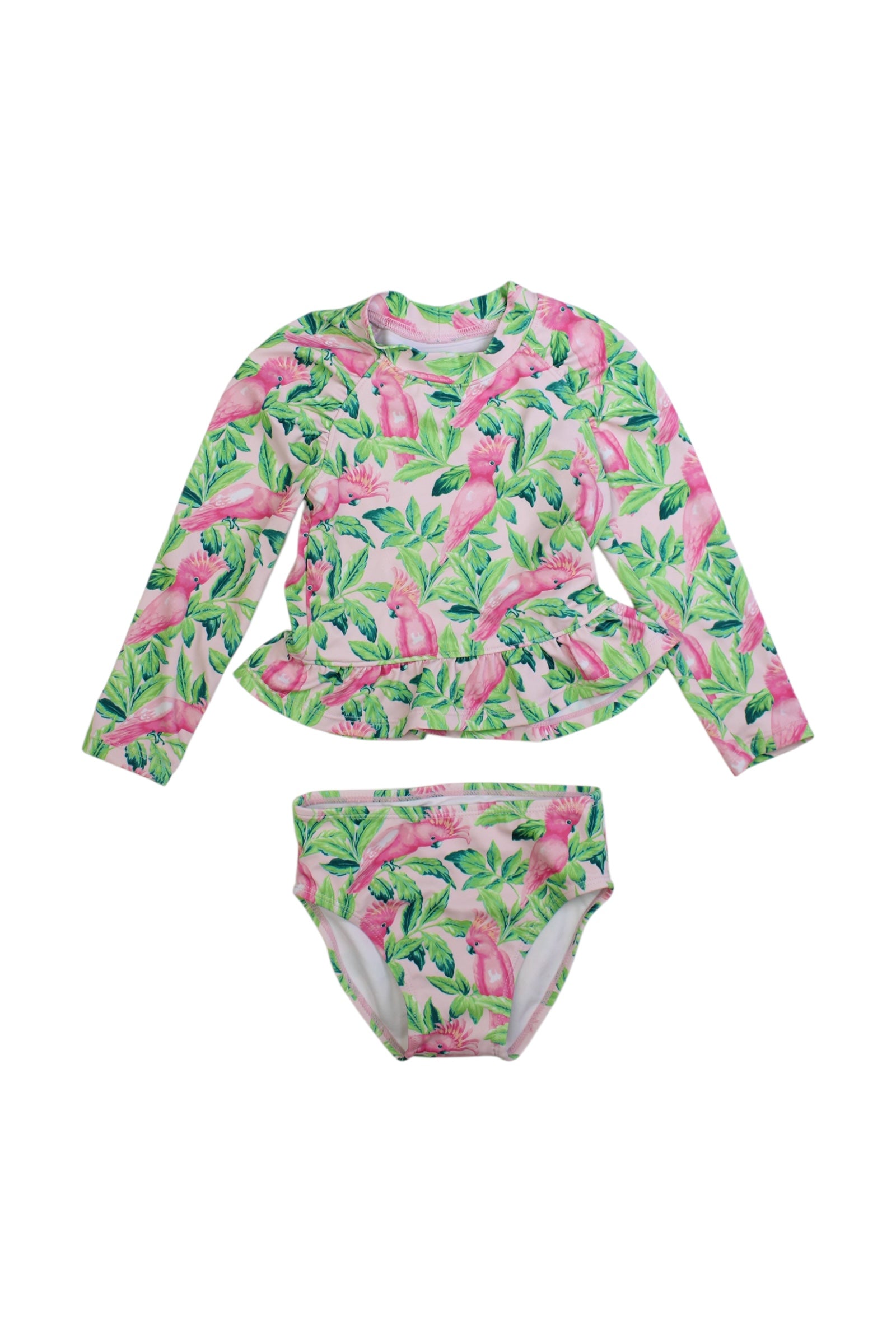 Janie & Jack Floral Rash Guard Set - 18-24M、mySite、g9winljtr