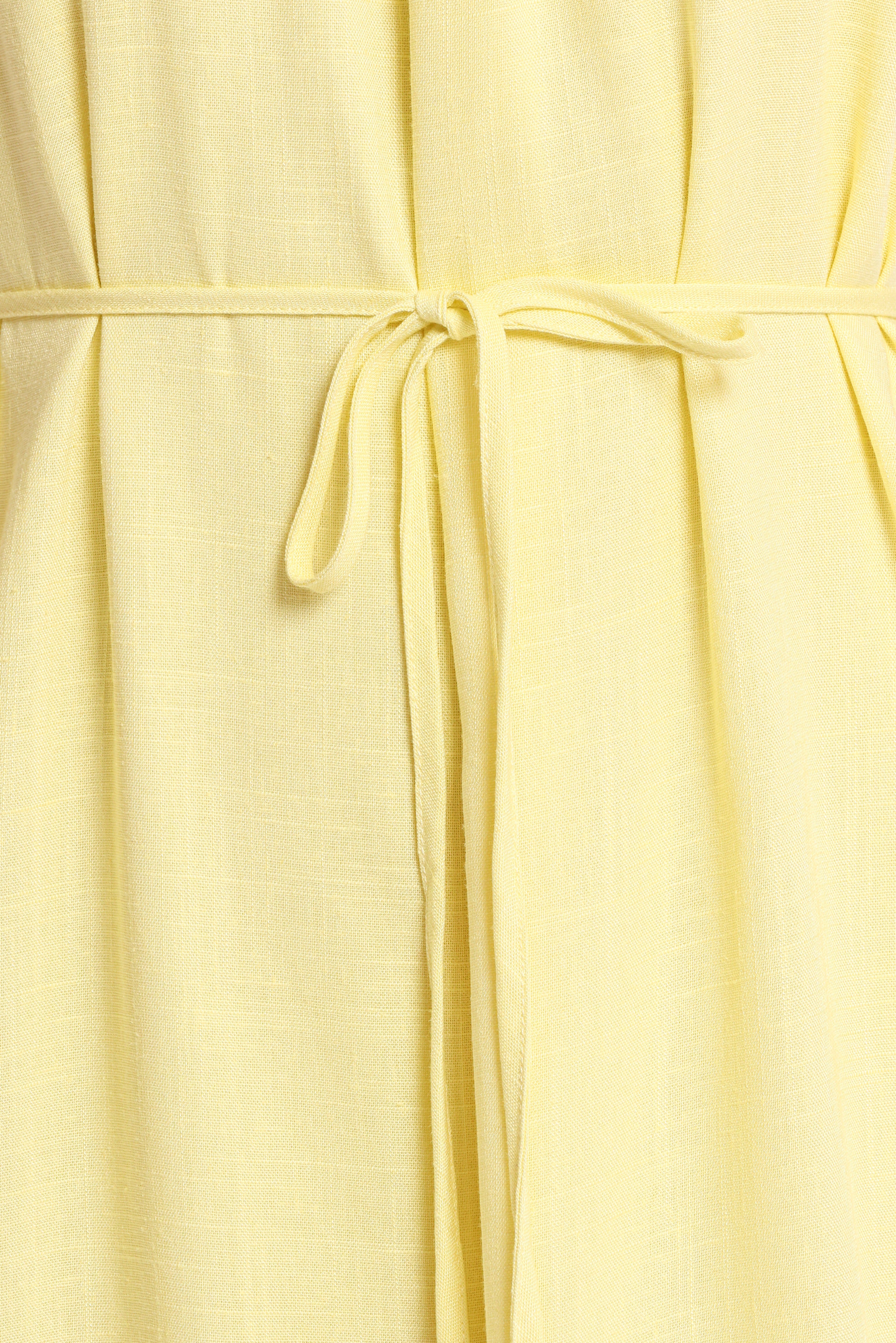  View Halterneck Maxi Dress - Lemon、mySite、sugarbowlscore