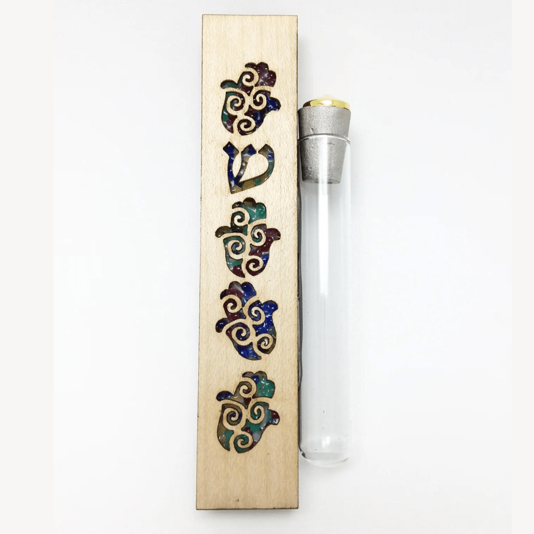 Hamsa Wedding Mezuzah - Rainbow、mySite、topwebapps