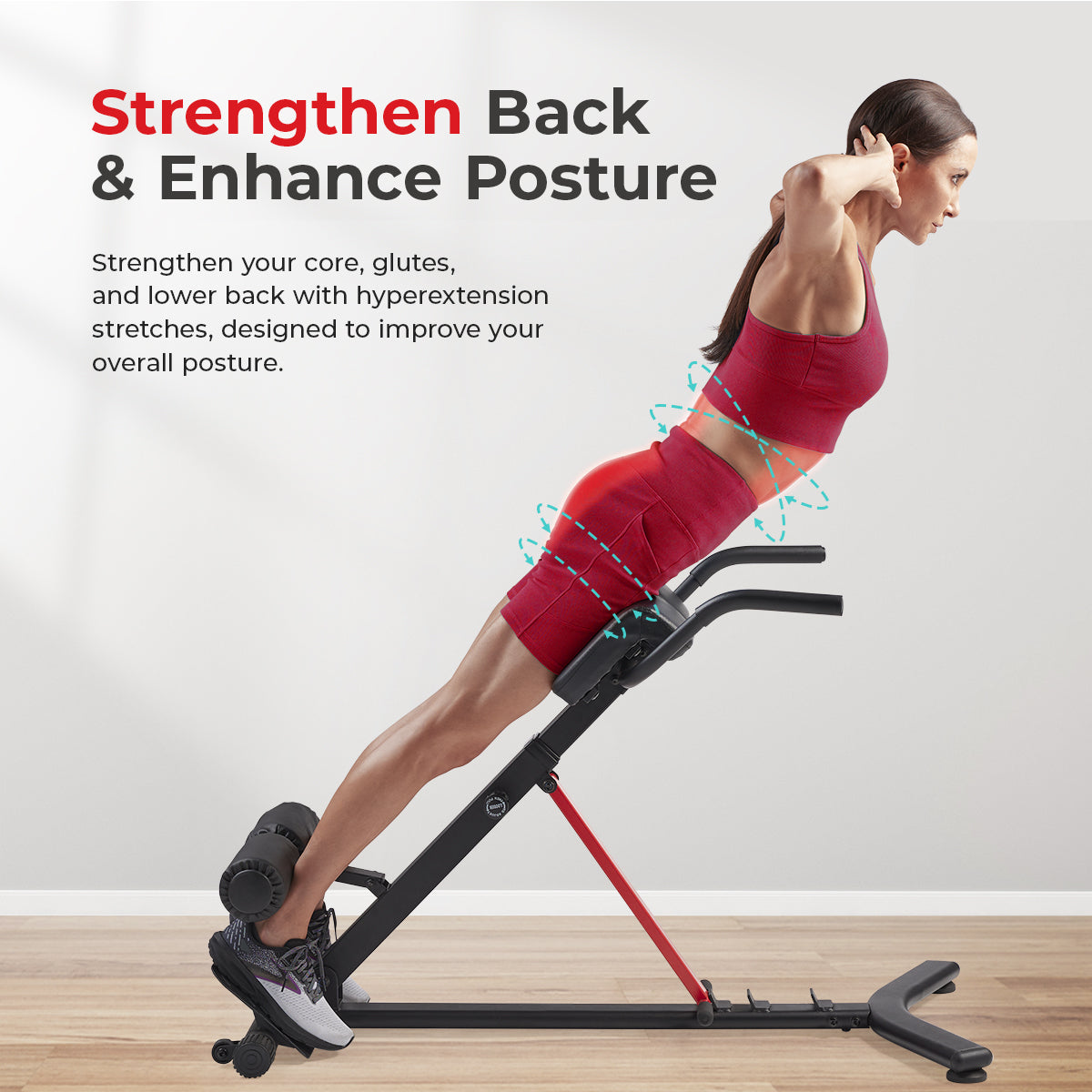  Sunny Strength™ Hyperextension Roman Chair with Dip Station、mySite、ghnorth