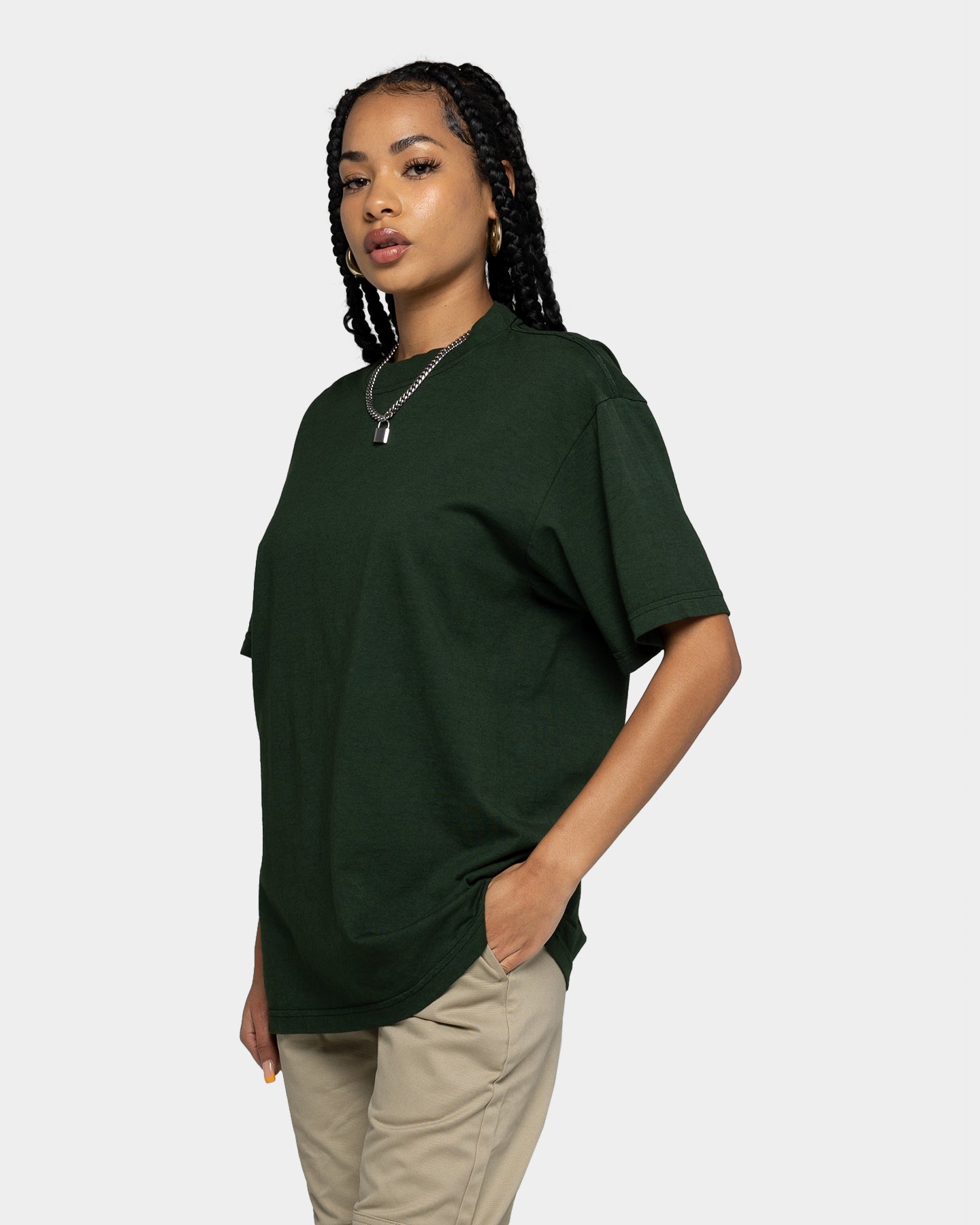 Shaka Wear Max Heavyweight Garment Dye T-Shirt Moss、mySite、zt4zffjzw