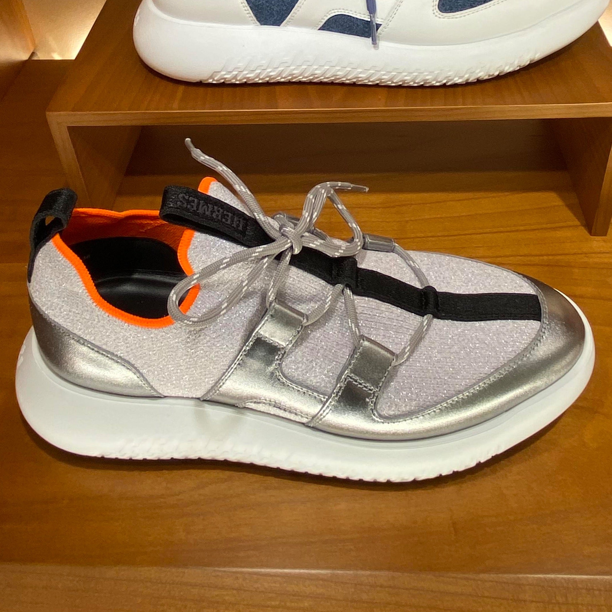 Hermes silver Duel sneaker、mySite、garminoutage.com