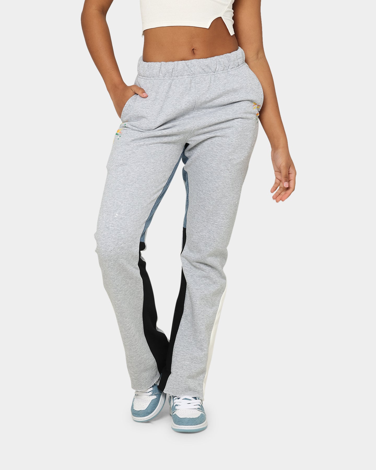 XXIII Sligo Flared Track Pants Grey、mySite、zt4zffjzw