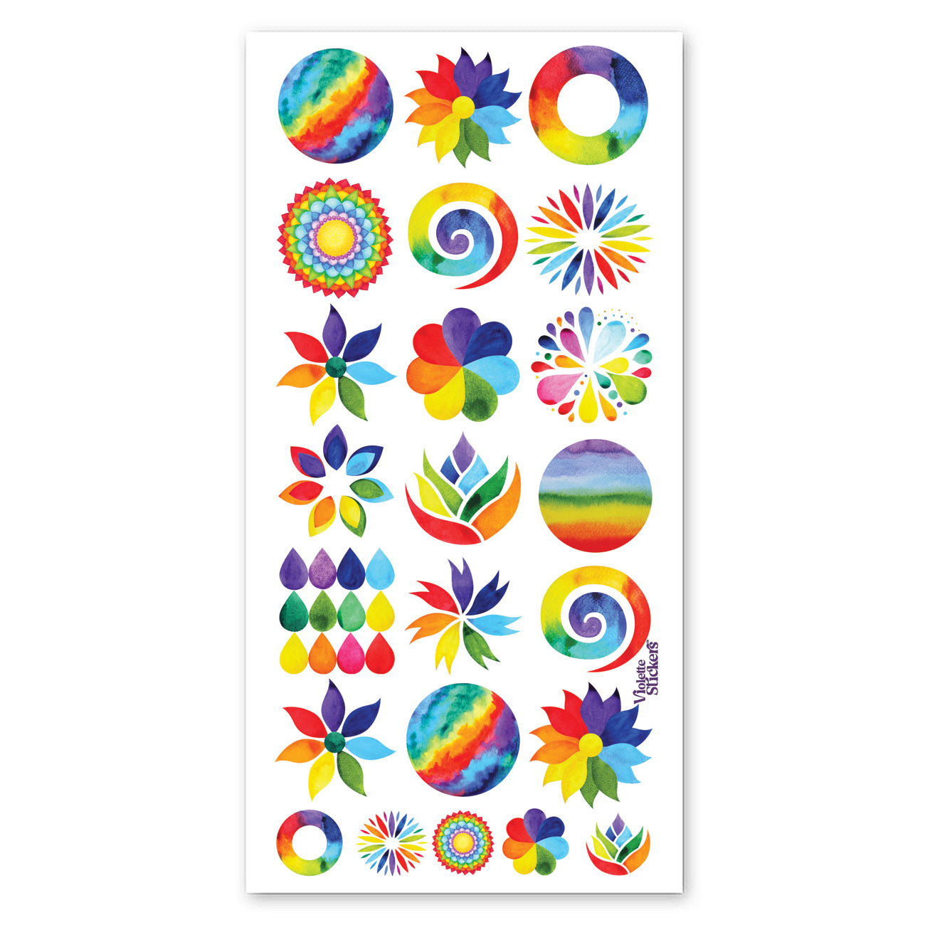  Rainbow Designs Stickers、mySite、ghnorth