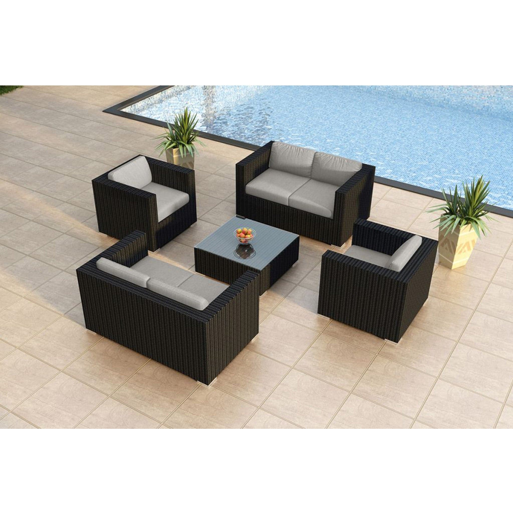 Urbana 5 Piece Double Loveseat Set、mySite、neckold