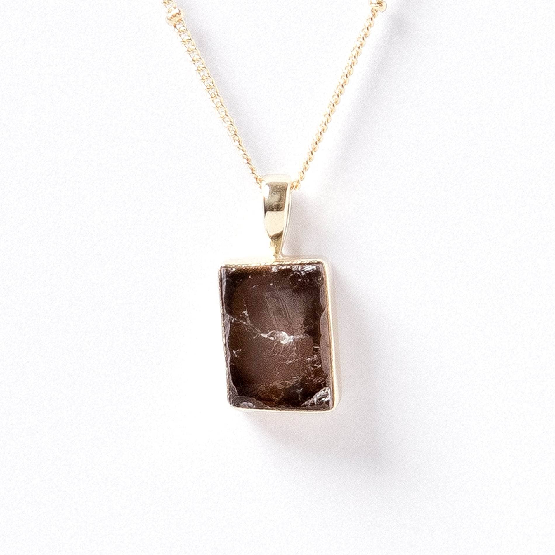 Smoky Quartz Raw Crystal Necklace、mySite、hinf8tx79