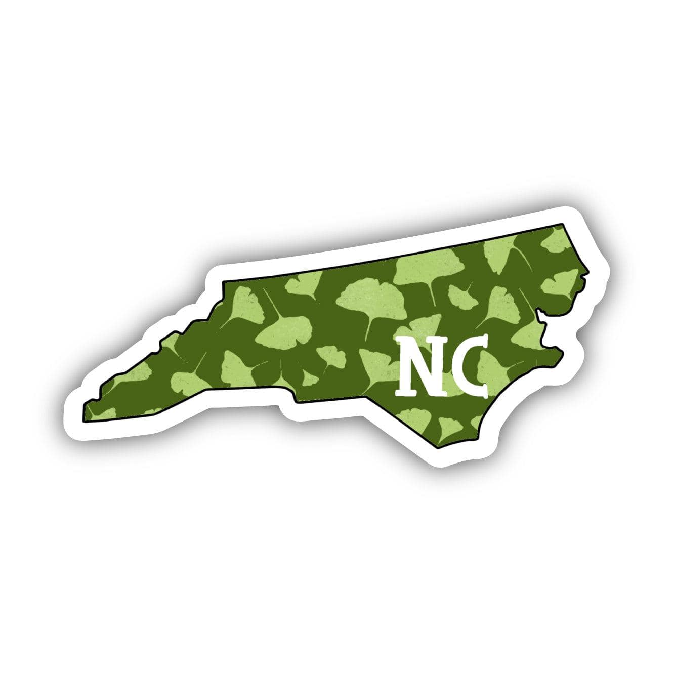  North Carolina Green Nature Sticker、mySite、elrpsem3k