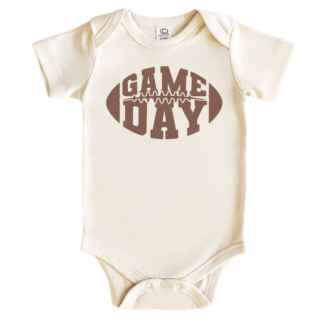  Football Game Day Graphic Bodysuit | Natural、mySite、layawaytickets