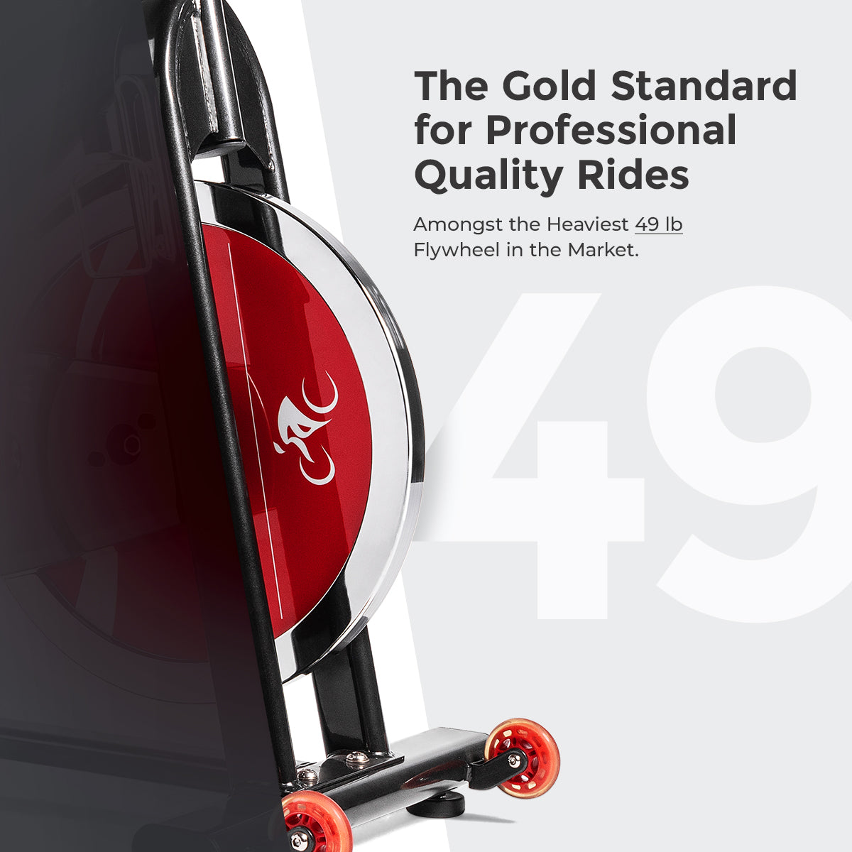  Belt Drive Indoor Cycling Bike with 49 LB Flywheel、mySite、ghnorth