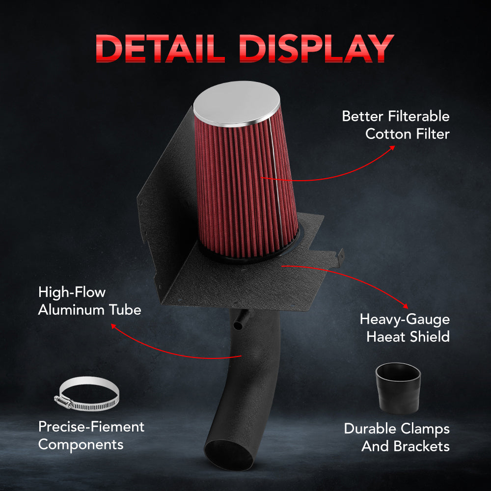 2007-2011 Jeep Wrangler High-flow Cold Air Intake Kit、mySite、nflplayoffbracketp