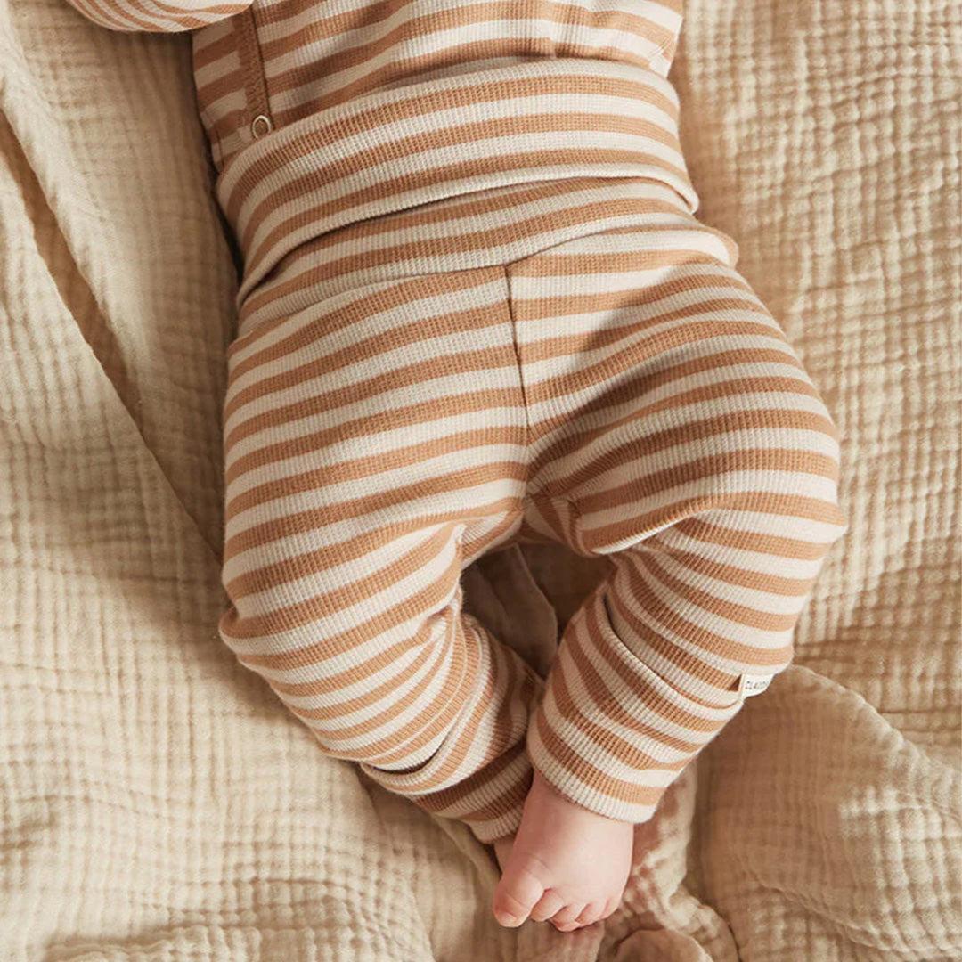  Claude & Co Lani Clay Stripe Leggings - Clay、mySite、merchandisen