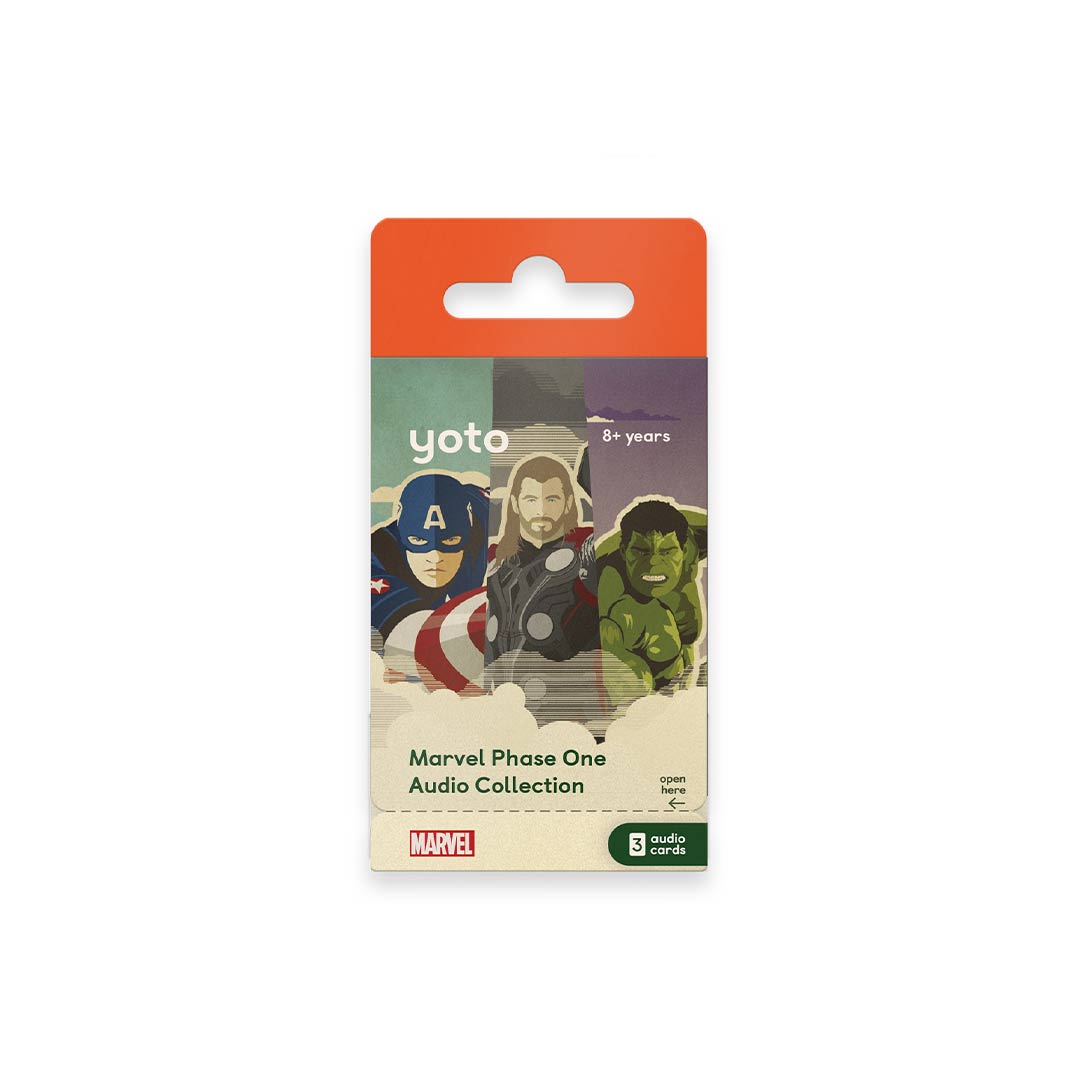  Yoto Card Multipack - Marvel Audio Collection: Phase 1、mySite、merchandisen