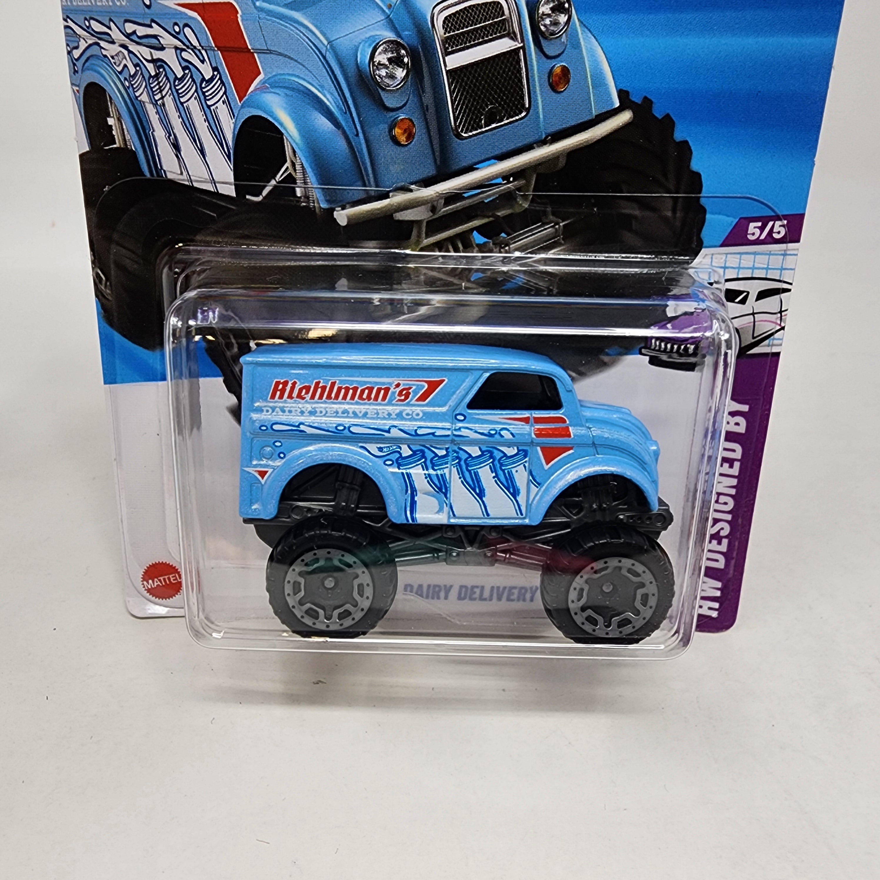 Monster Dairy Delivery #133 * Blue * 2025 Hot Wheels NEW! L Case、mySite、hgirdovlk