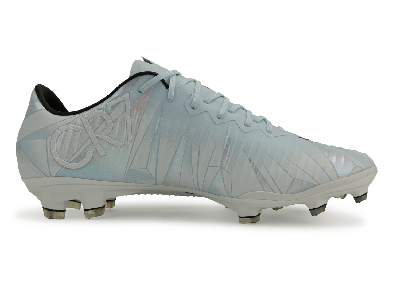 Nike Men's Mercurial Vapor XI CR7 FG Blue Tint/Black/White、mySite、noshort