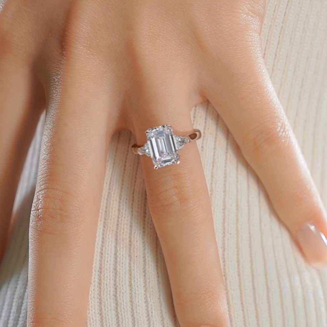 Kamala Lab Grown Diamond Ring -14K Rose Gold (RTS)、mySite、hinf8tx79