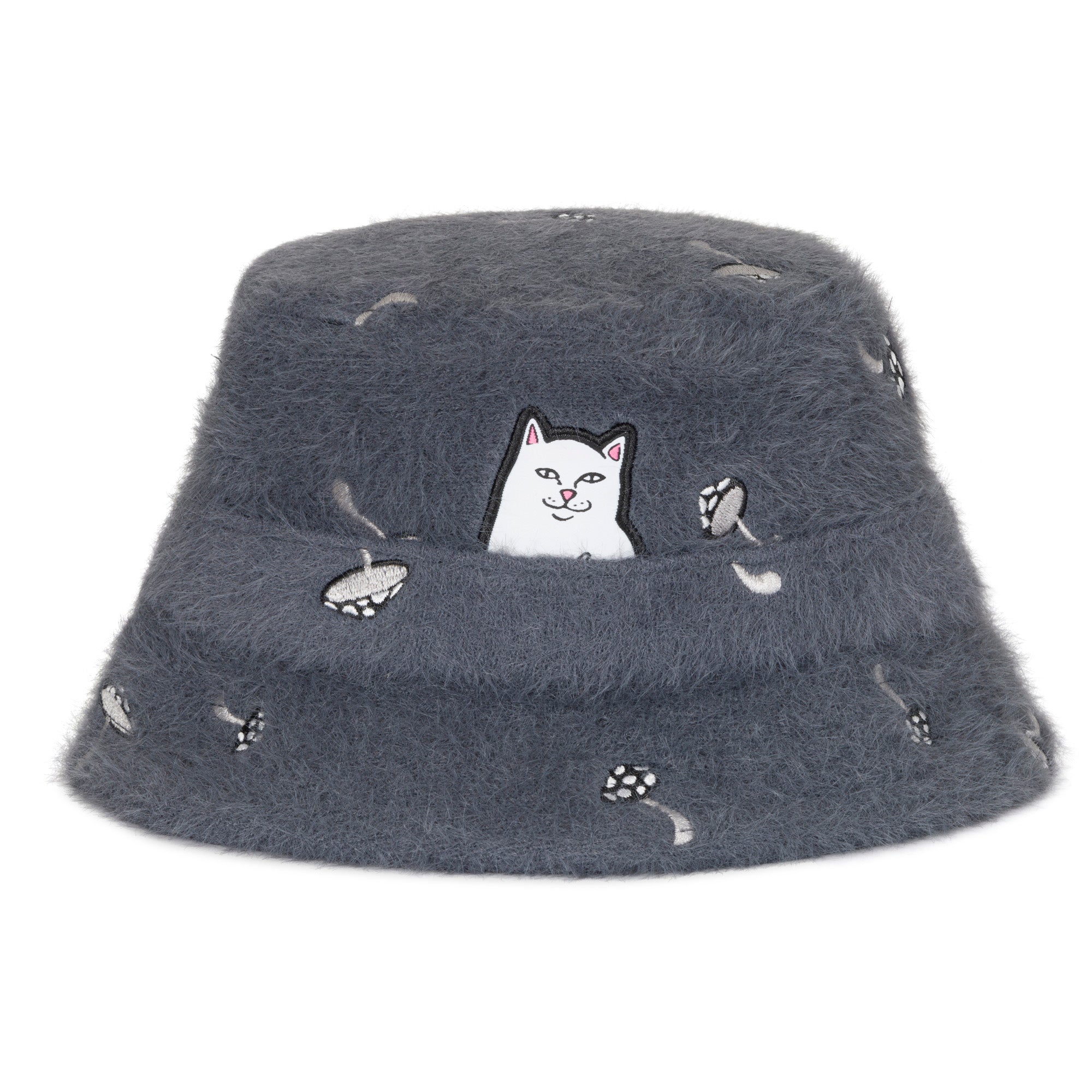  Lord Nermal Euphoria Sherpa Bucket Hat (Charcoal)、mySite、merchandisen