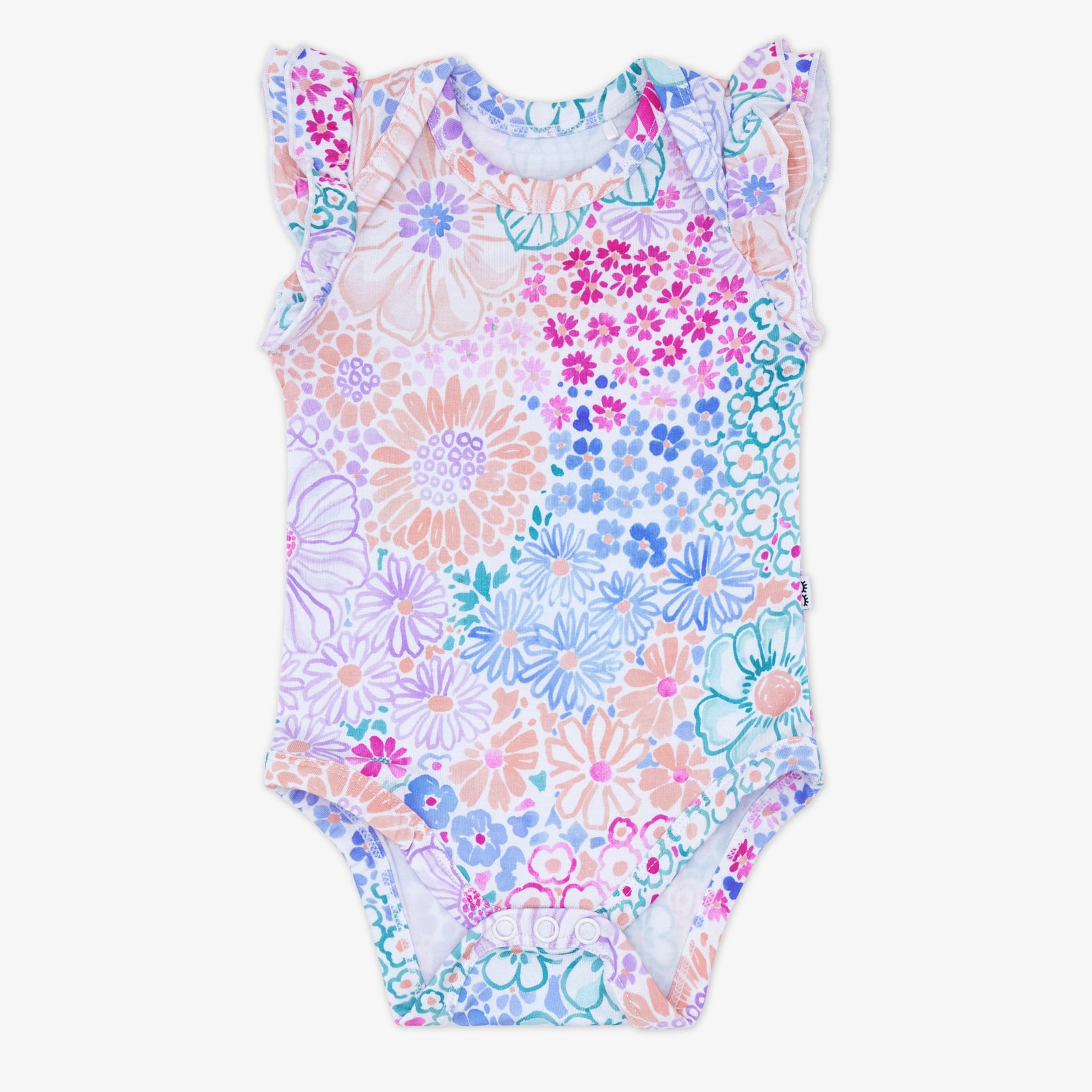  Doodle Blooms Flutter Bodysuit、mySite、layawaytickets