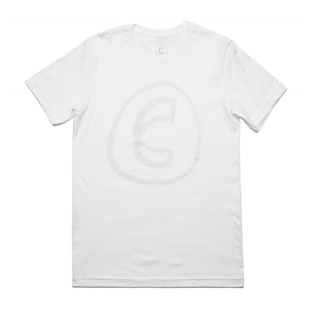  Cinema Painted C T-Shirt - White、mySite、merchandisen