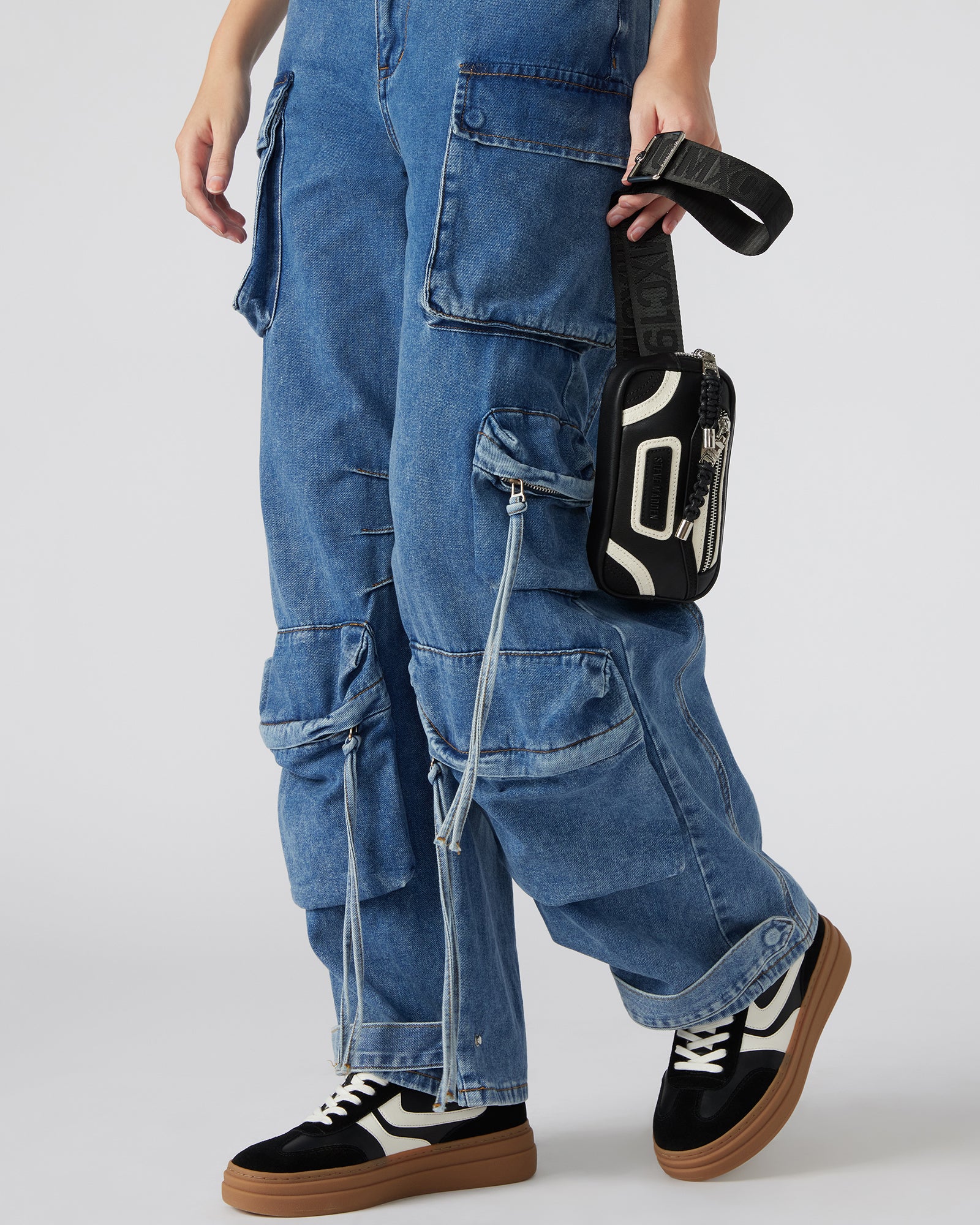 MADRIDD BAG BLACK/WHITE、mySite、gtrtttuynbv