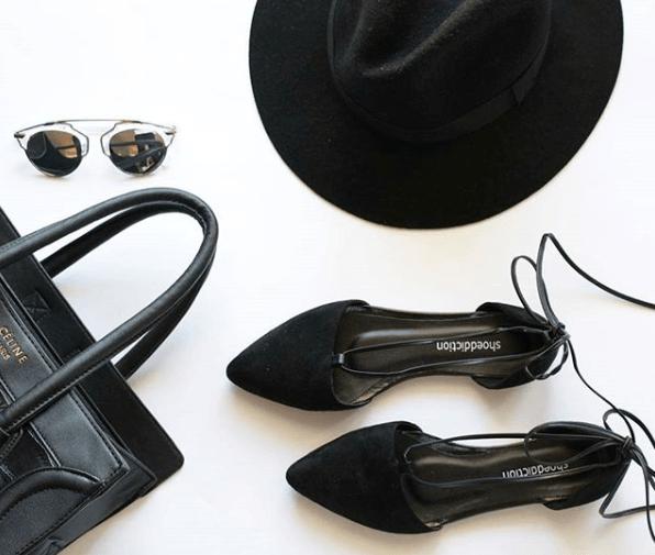  Jenna: Lace Up Flats、mySite、merchandisen