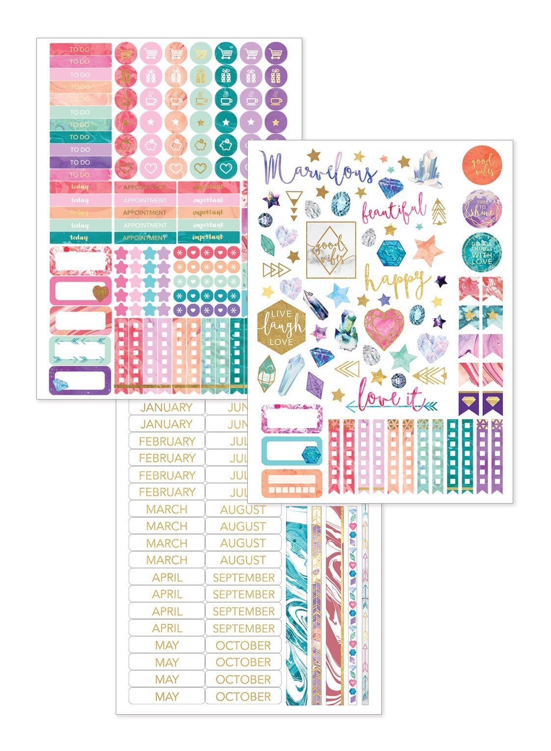  Weekly Planner - Undated Blue Marble、mySite、ghnorth