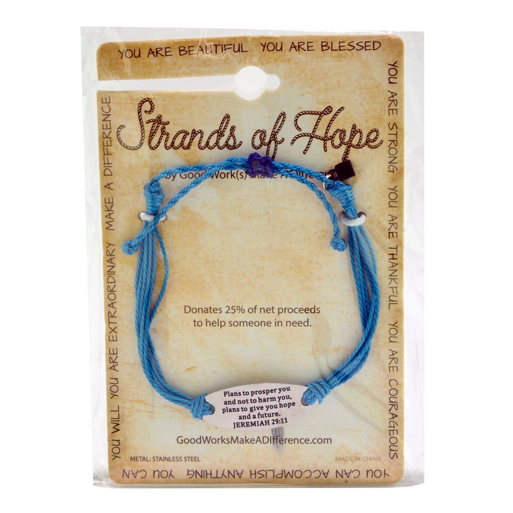 Masters Silver Strand Christian Inspirational Bracelets Rope、mySite、g9winljtr