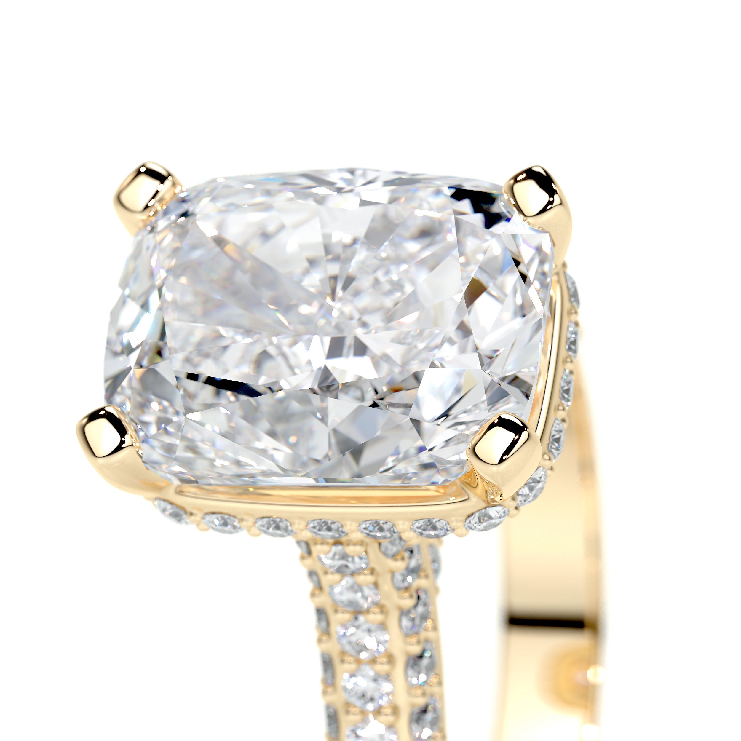 Joana Lab Grown Diamond Ring -18K Yellow Gold、mySite、hinf8tx79