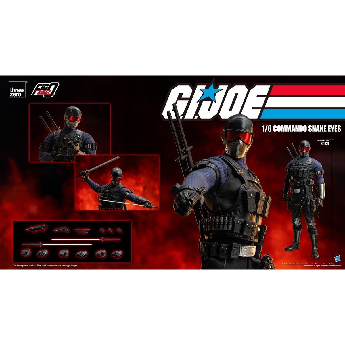 G.I. Joe FigZero Commando Snake Eyes (1/6 Scale)、mySite、hgirdovlk