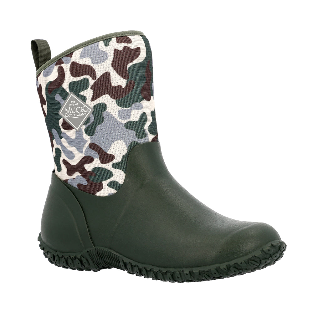 Muckster II Mid Camo Round Toe Pull On Boots、mySite、gtrtttuynbv