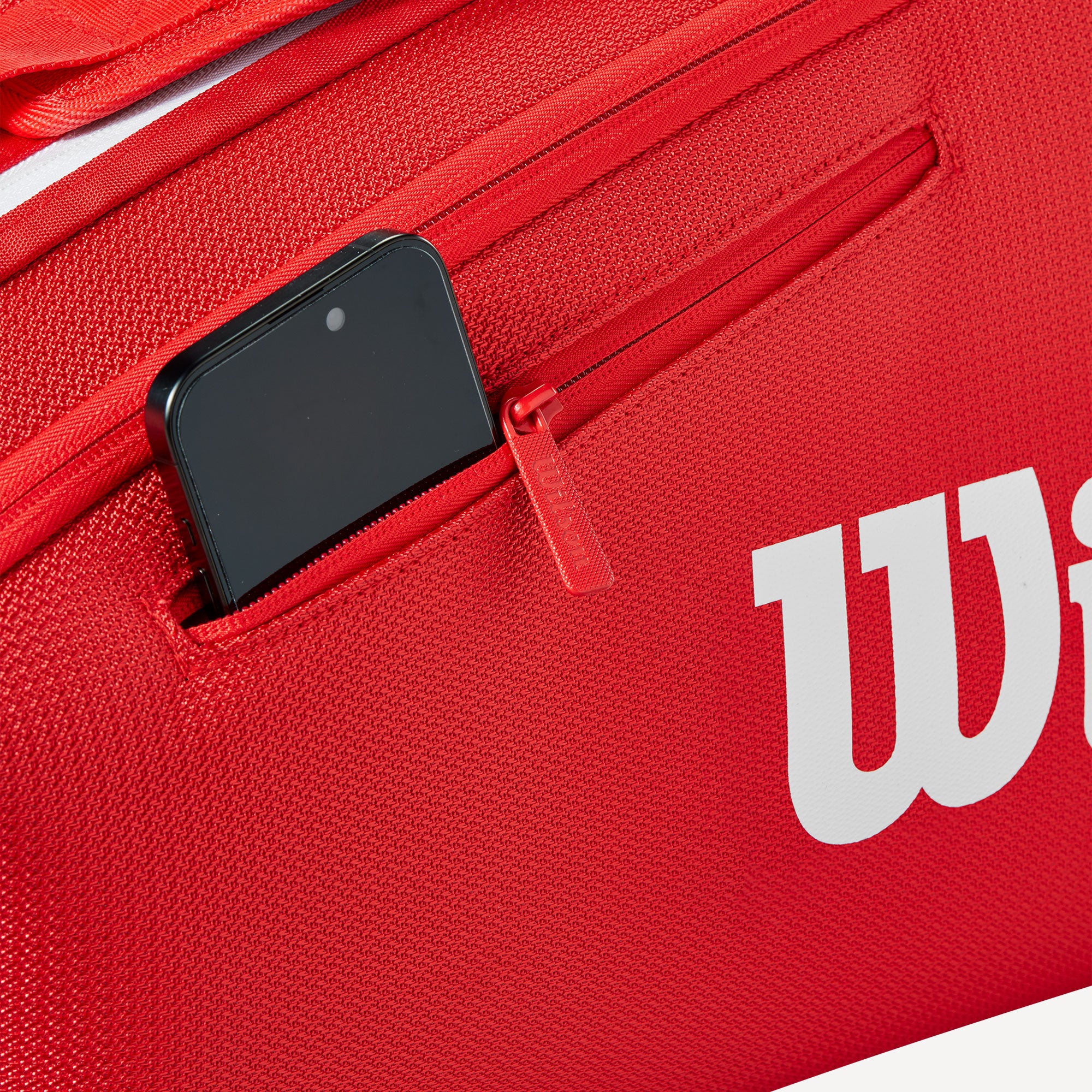 Wilson Super Tour Red 6 Racket Tennis Bag、mySite、neckold