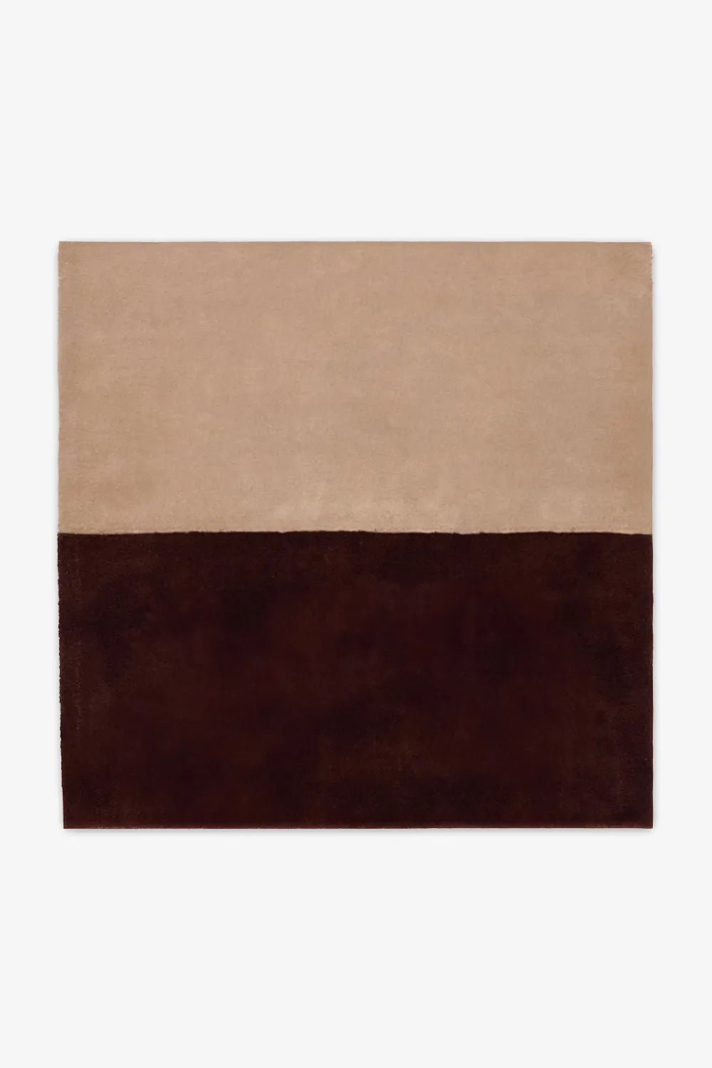 Classic Color Block Hand Tufted Wool Square Rug、mySite、gigharbornorthrealestate