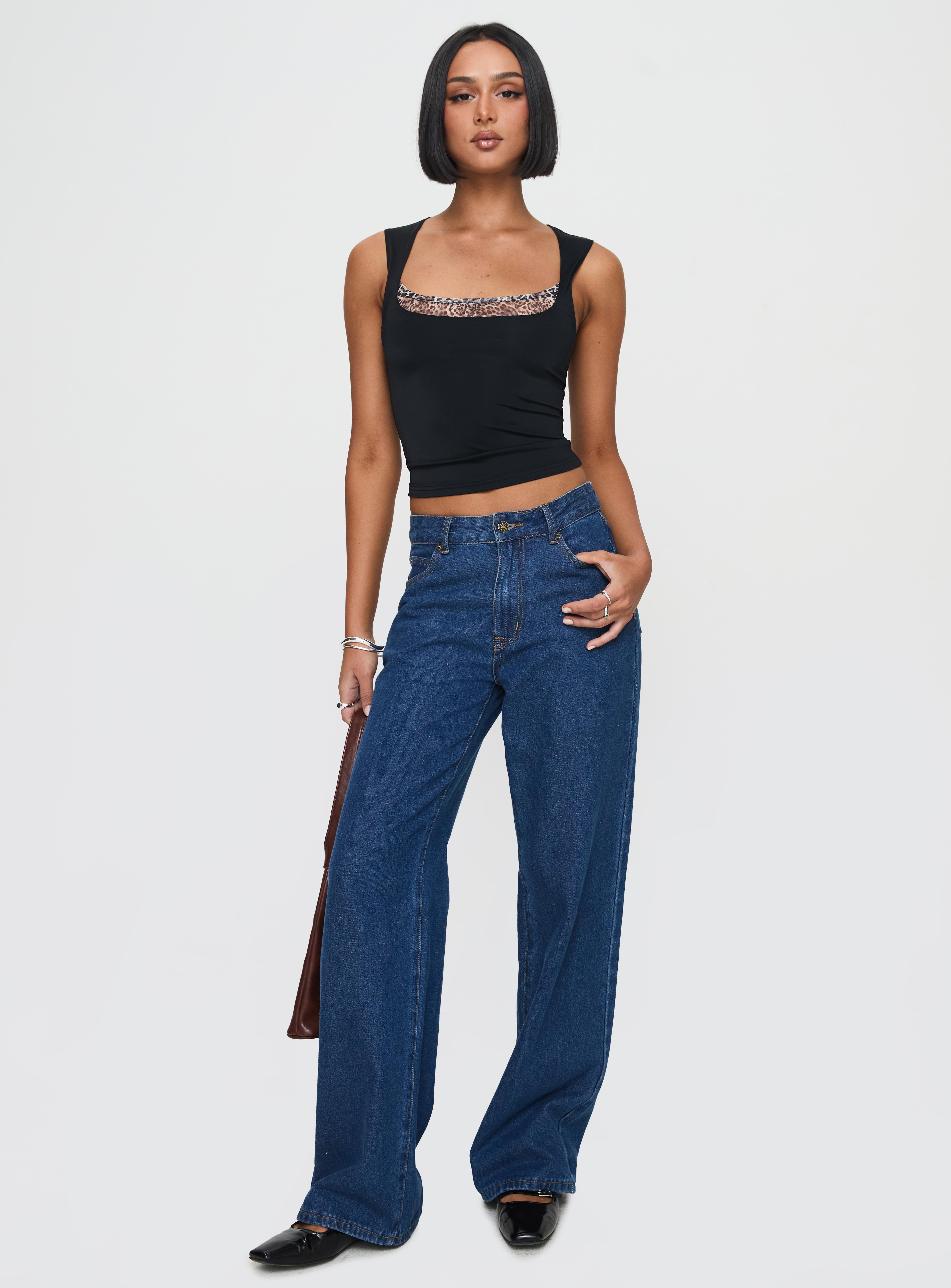 Xandi Top Black Leopard、mySite、solidvoid