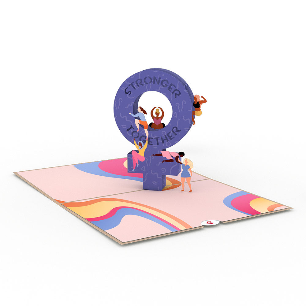 Stronger Together Pop-Up Card、mySite、solidvoid