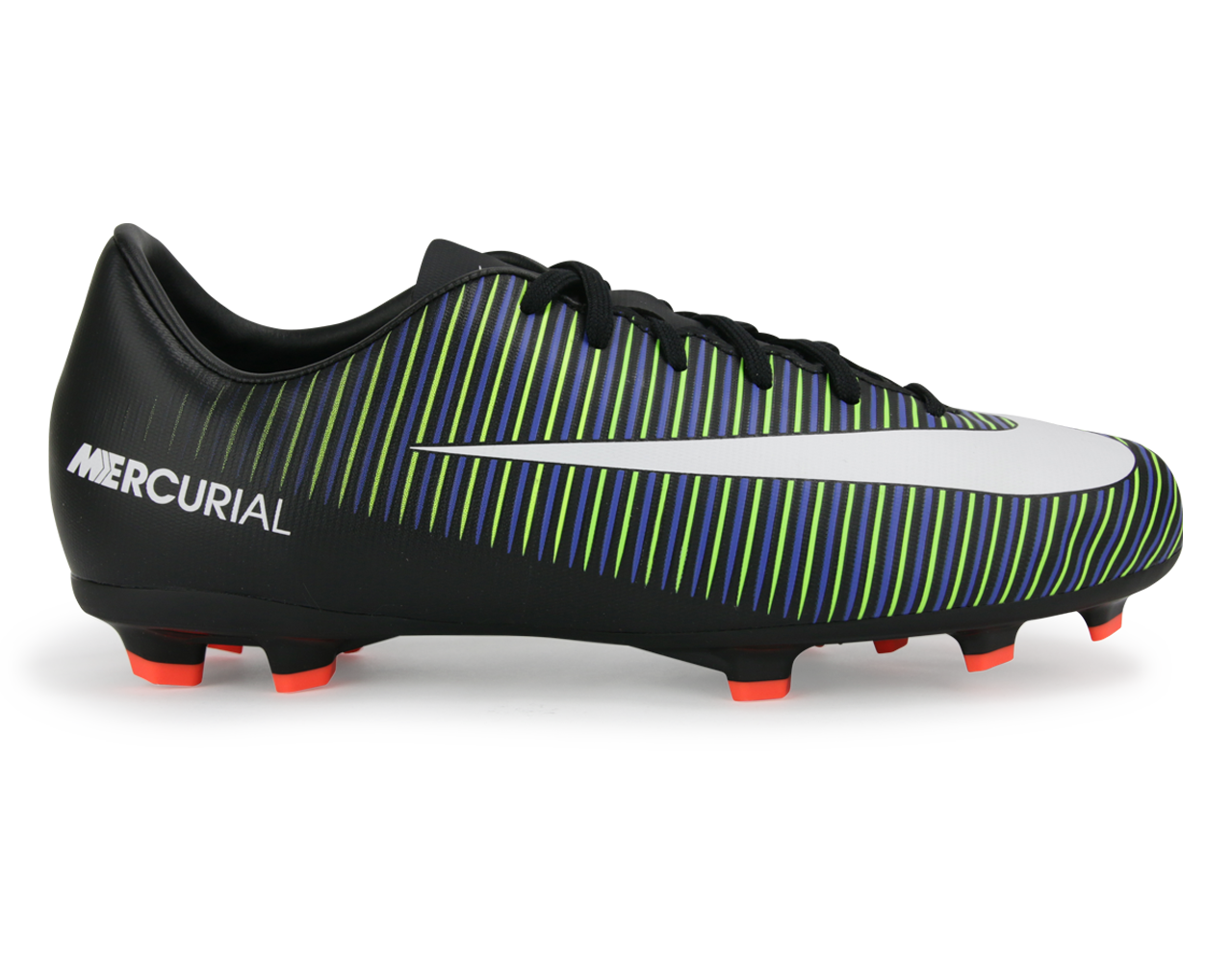 Nike Kids Mercurial Vapor VI FG Black/White/Electric Green、mySite、bottomscart