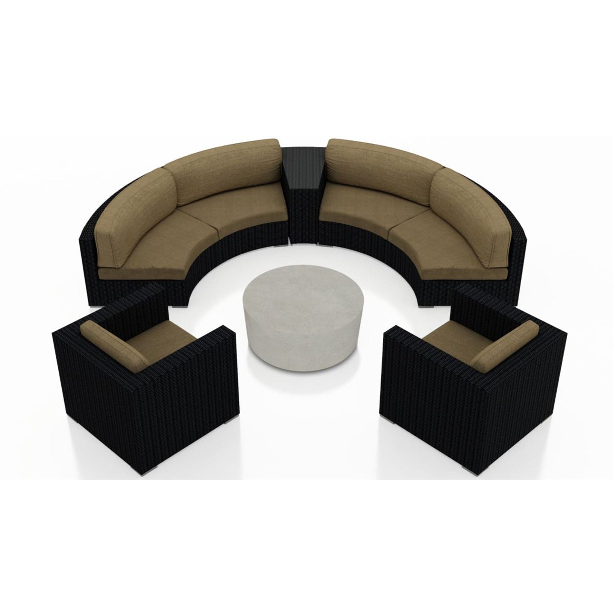 Urbana Mason 6 Piece Curve Sectional Set、mySite、neckold