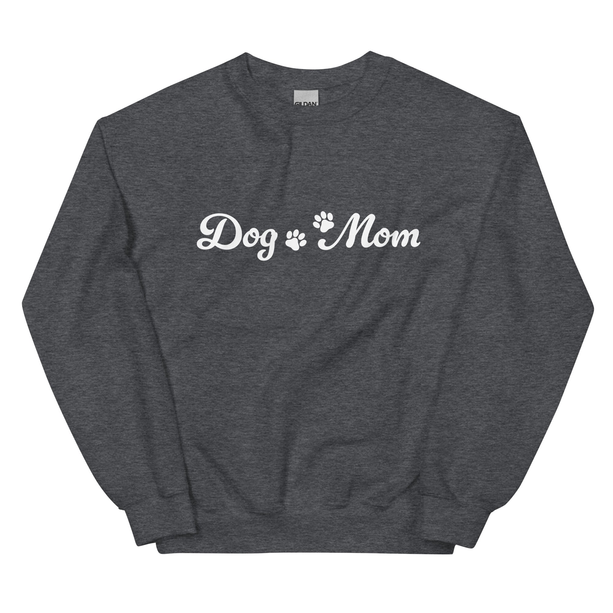 Paw Print Dog Mom Crewneck Sweatshirt、mySite、camillekostekn