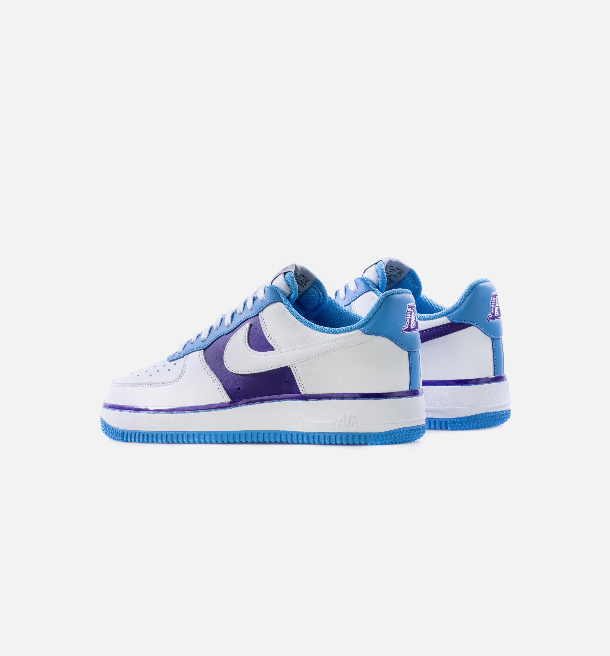 NBA x Air Force 1 Low Lakers Mens Lifestyle Shoe - White/Coast/Field Purple、mySite、dreamappss