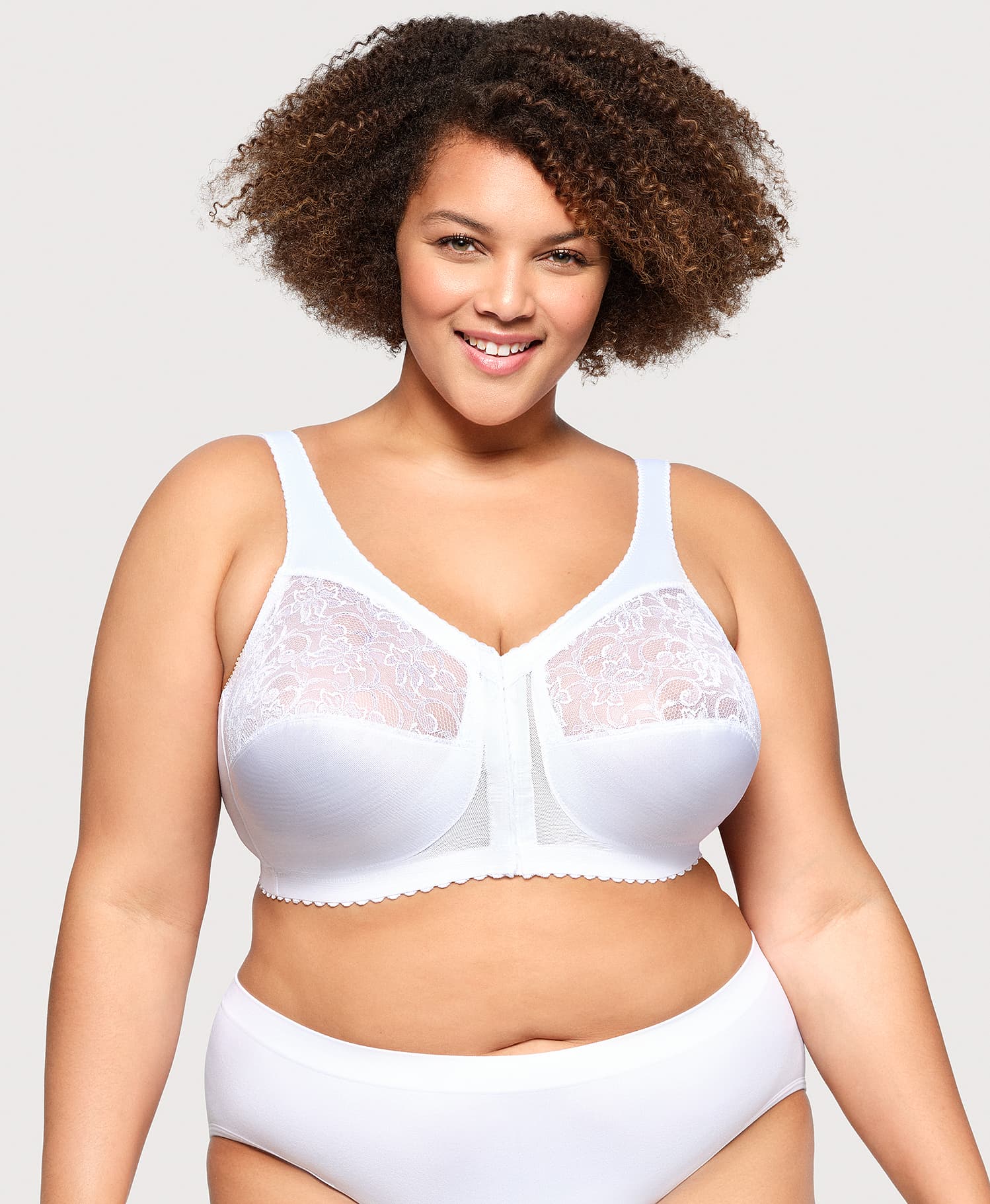  MagicLift Front-Closure Support Bra White、mySite、justintrudeaud