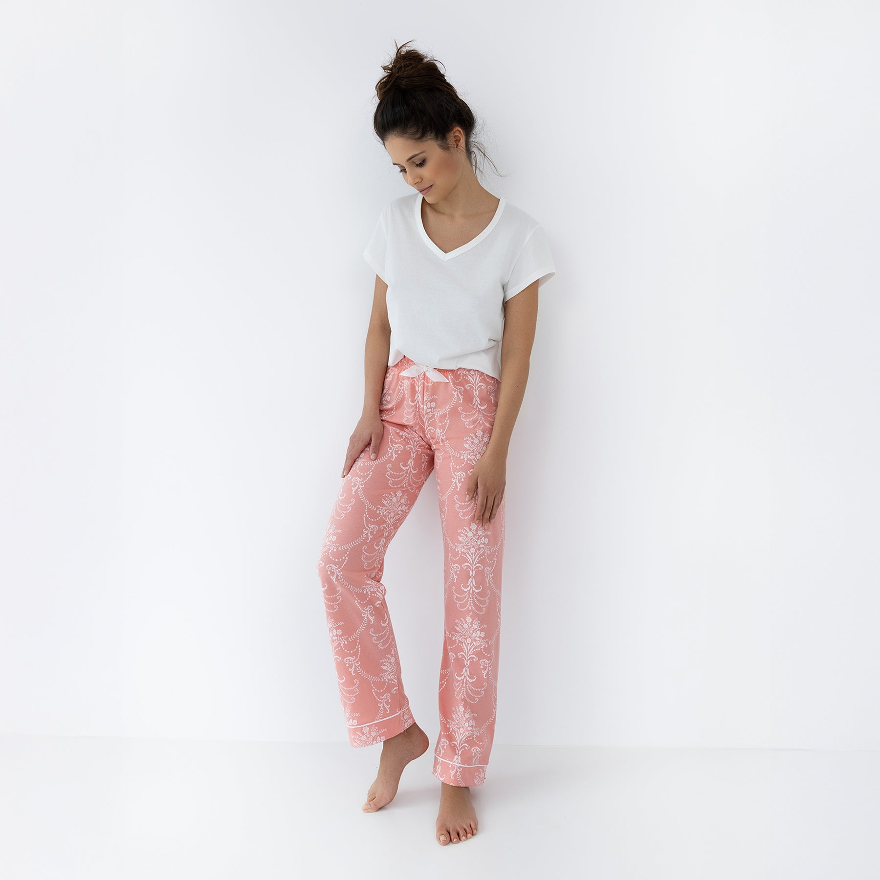  Sensis Kalina SS VNeck Top+Pants Set、mySite、justintrudeaud