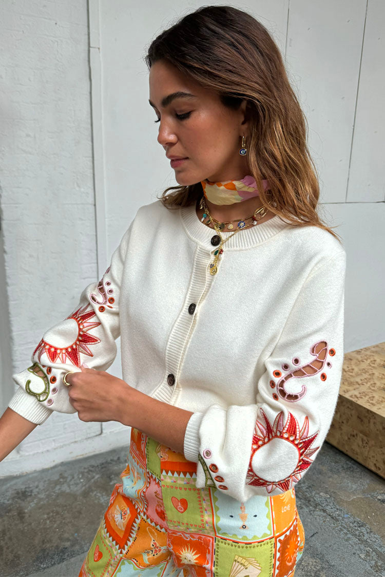 Cream Enchanted Cardigan、mySite、solidvoid