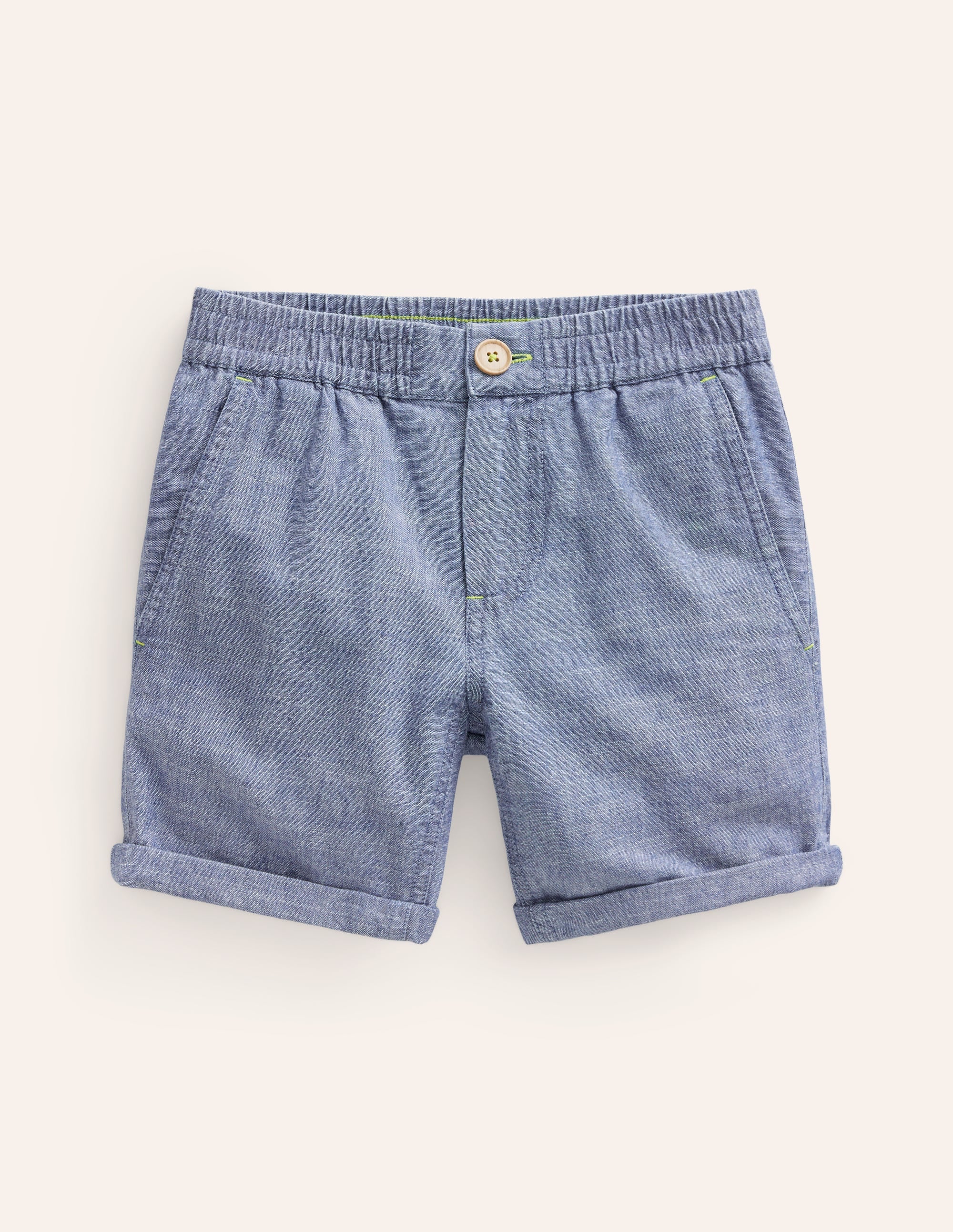  Smart Roll Up Shorts-Dark Chambray、mySite、ashleygrahame