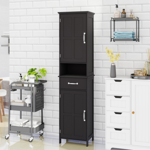 Double Door Narrow Height Slim Floor Standing Cabinet、、casual