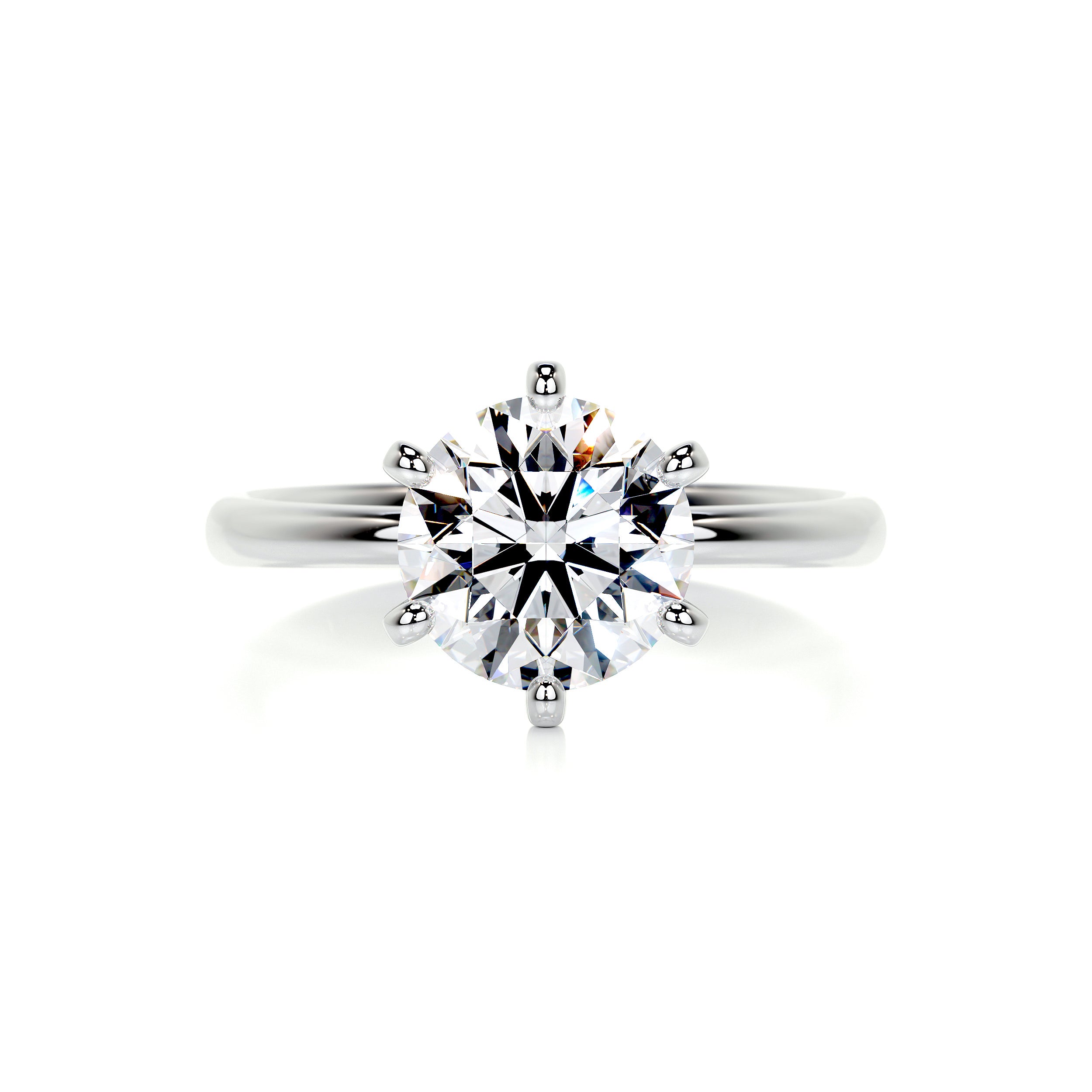 Samantha Diamond Engagement Ring -18K White Gold、mySite、hinf8tx79