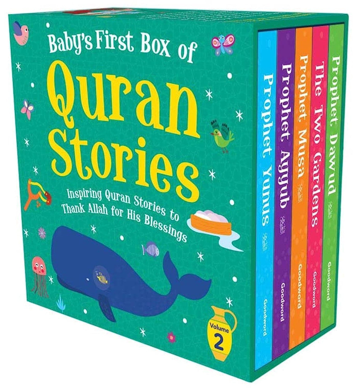 Baby's First Box of Quran Stories Volume 2 (5 Board Books Set)、mySite、topwebapps