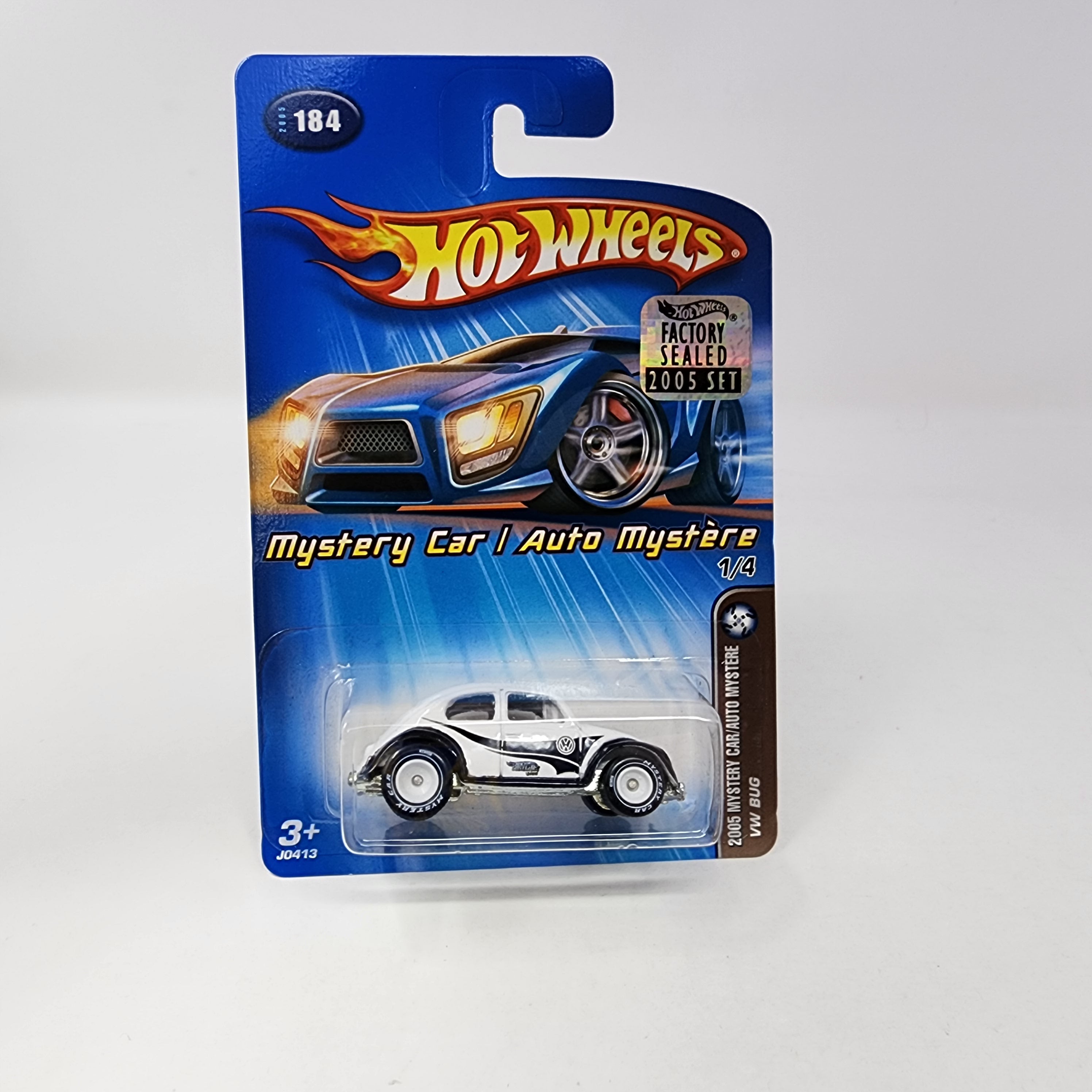 VW Bug #184 * Hot Wheels 2005 Mystery Car Factory Set Holo、mySite、hgirdovlk