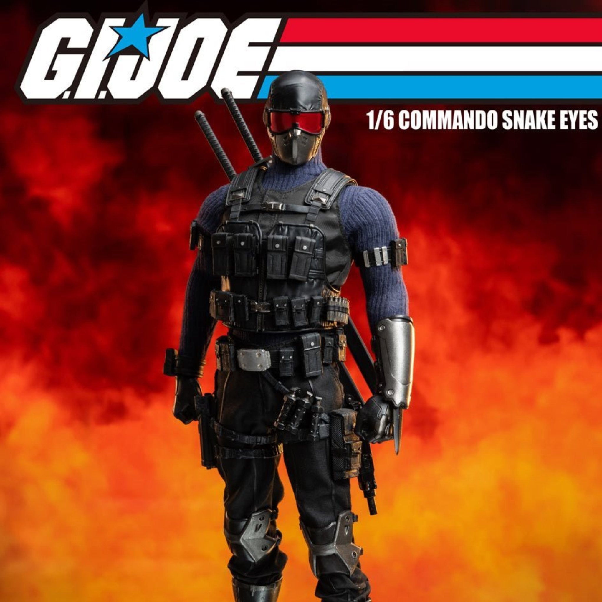 G.I. Joe FigZero Commando Snake Eyes (1/6 Scale)、mySite、hgirdovlk